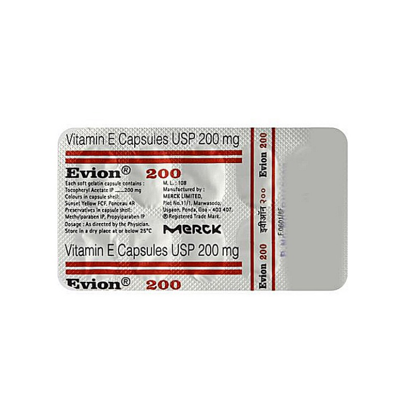 Evion 200Mg Capsule ( Vitamin E ) | Pocket Chemist